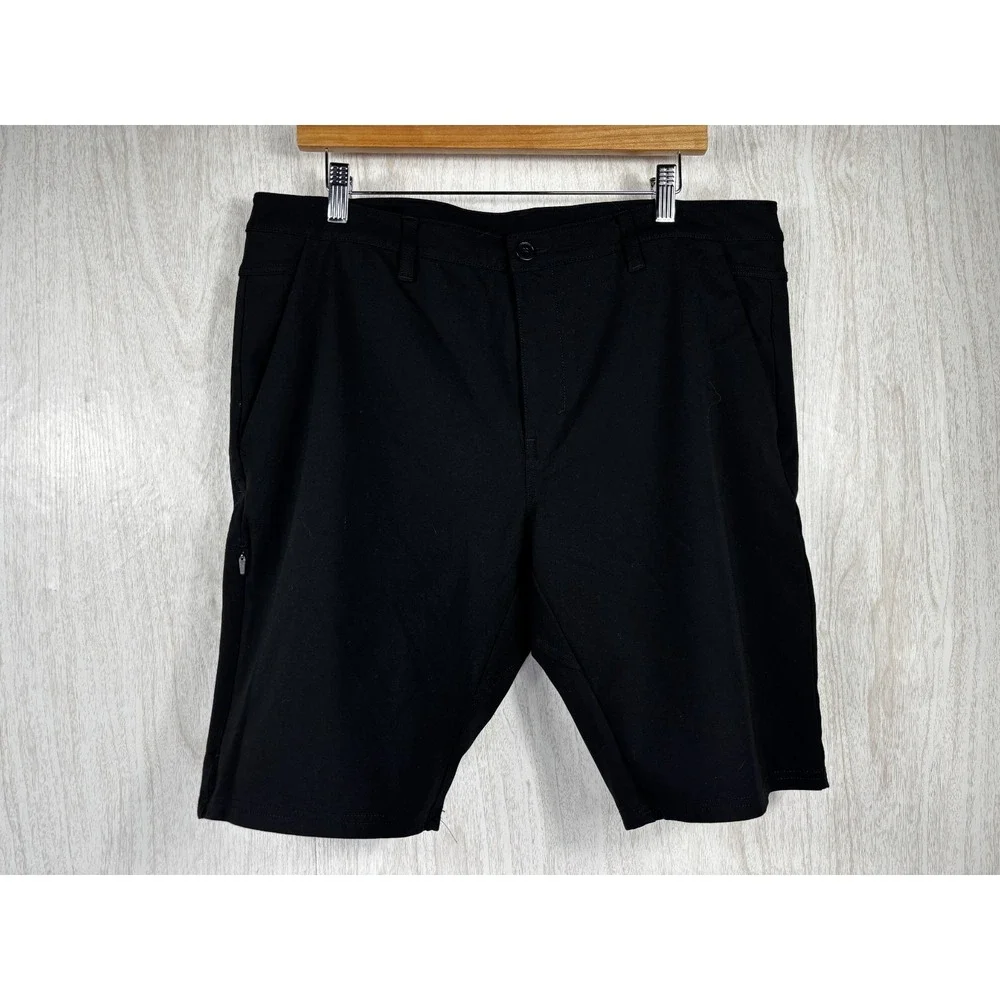 BYLT Everyday Chino Shorts 38 Black Elite+ Stretch Golf Casual Performance